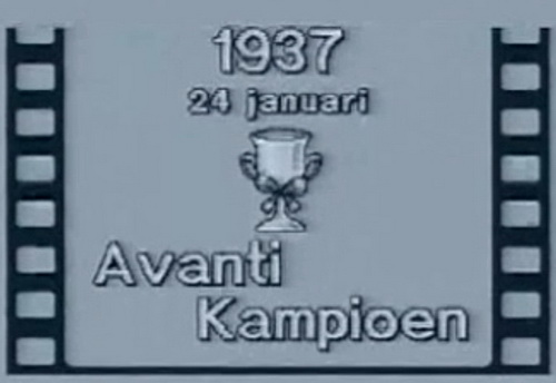 Avanti afdelingskampioen 1937