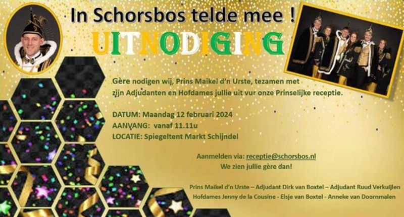 uitnodigingreceptieprins